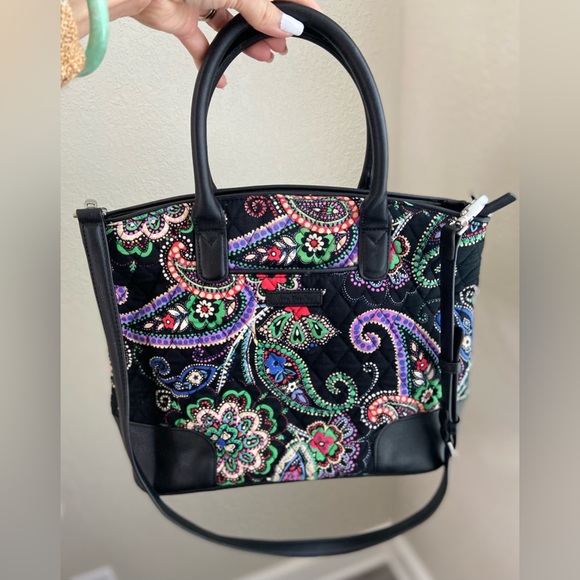 Vera Bradley Bags Vera Bradley Womens Black Day Off Satchel